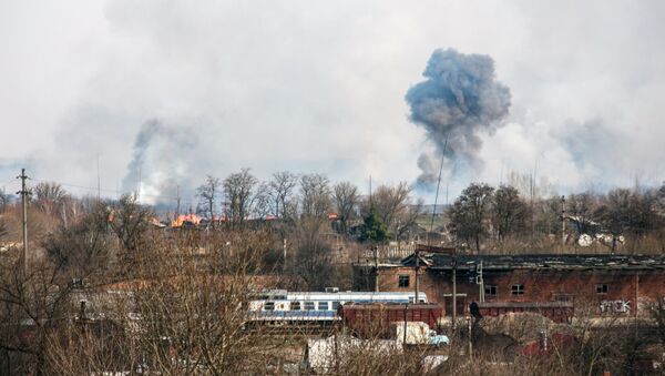 Пожар на складе боеприпасов в Харьковской области - Sputnik Беларусь