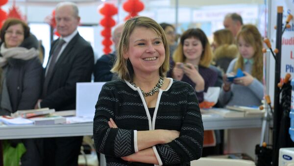 Посол Соединенного Королевства в Беларуси Фионна Гибб, архивное фото - Sputnik Беларусь