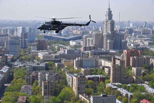 Многоцелевой вертолет Ми-8  - Sputnik Беларусь