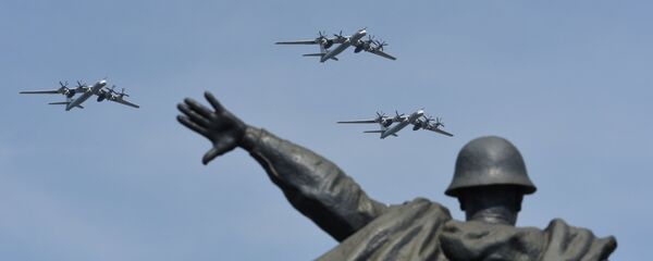 Стратегические бомбардировщики-ракетоносцы Ту-95МС - Sputnik Беларусь