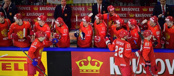 Игроки сборной России по хоккею - Sputnik Беларусь