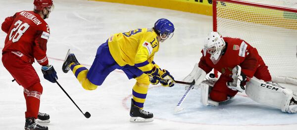 Александр Матерехин и Михаил Карнаухов (Балурсь) и Маттиас Янмарк (Швеция) - Sputnik Беларусь