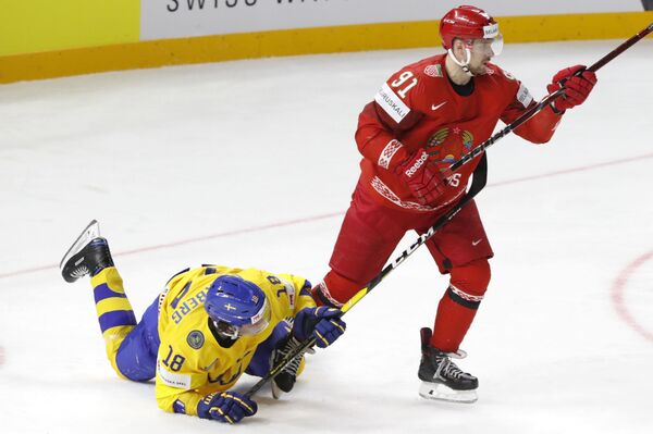 Деннис Эверберг (Швеция) и Артур Гаврус (Беларусь) - Sputnik Беларусь