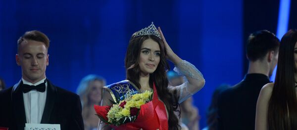 Мисс Беларусь стала минчанка Мария Василевич - Sputnik Беларусь
