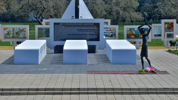 Пронзительный мемориал Леонида Левина делался в память обо всех детях – жертвах войны - Sputnik Беларусь