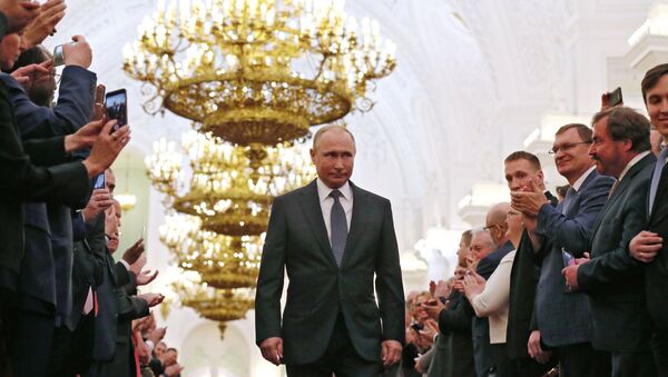 Инаугурация президента России В. Путина - Sputnik Беларусь