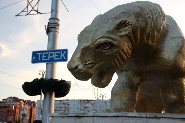 Берега Терека охраняют золотые львы аланов. - Sputnik Беларусь