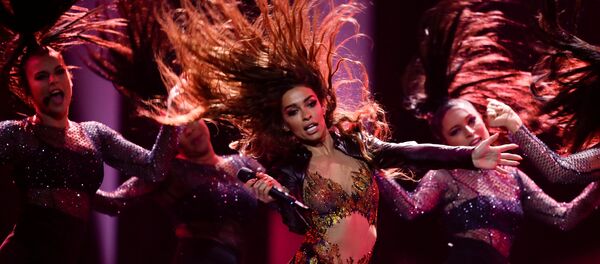 Представительница Кипра на Евровидении 2018 Элени Фурейра - Sputnik Беларусь