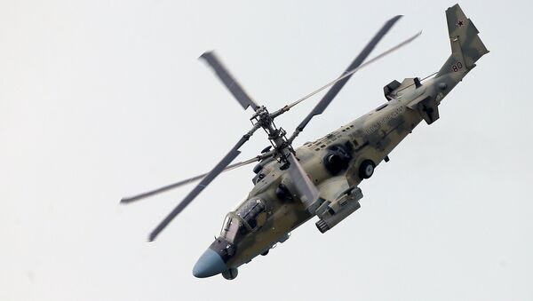 Вертолет Ка-52 Аллигатор, архивное фото - Sputnik Беларусь
