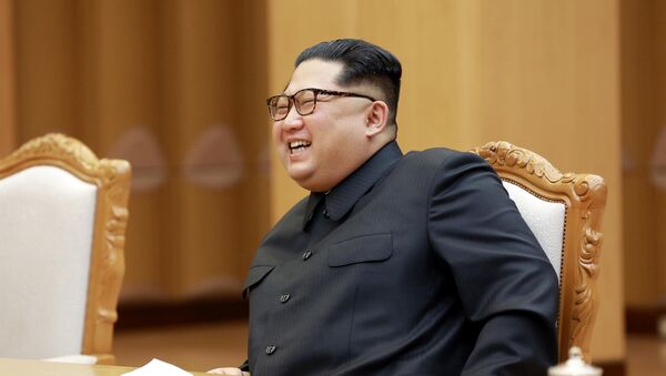 Северокорейский лидер Ким Чен Ын - Sputnik Беларусь