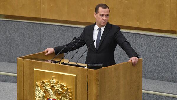 Премьер-министр РФ Дмитрий Медведев - Sputnik Беларусь