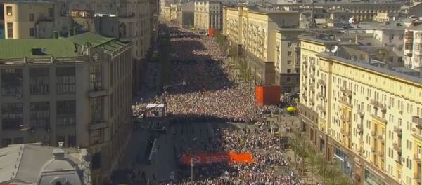 Акция Бессмертный полк в Москве - Sputnik Беларусь