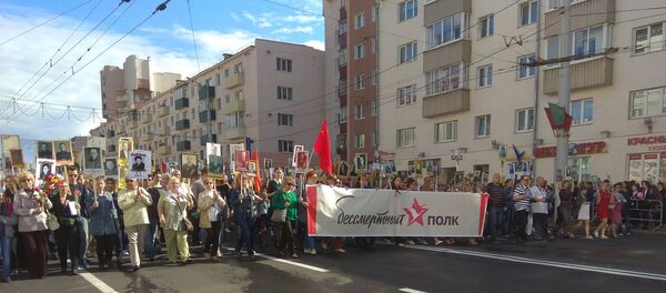 Акция Бессмертный полк в Витебске - Sputnik Беларусь