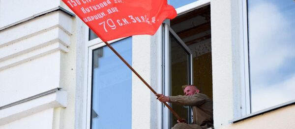 Реконструкция боевых действий Взятие Берлина под Гомелем - Sputnik Беларусь