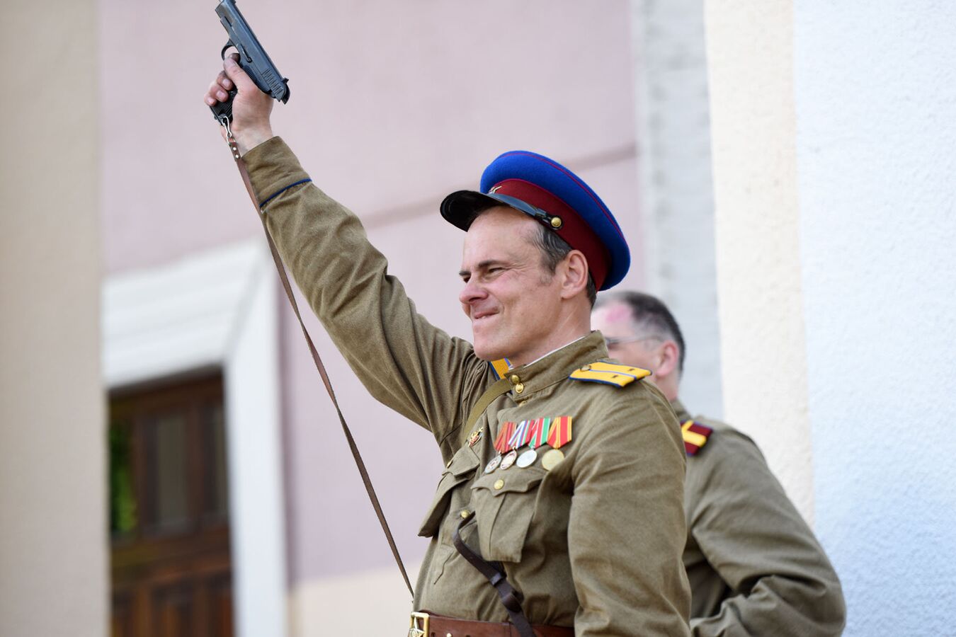 Руководитель военно-исторического клуба 53-й мотострелковый полк НКВД Максим Буланчиков Руководитель военно-исторического клуба 53-й мотострелковый полк НКВД Максим Буланчиков