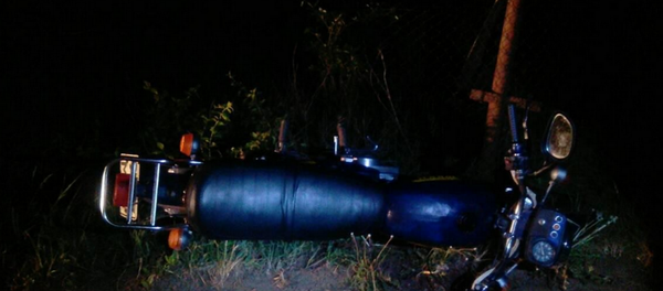 Бесправник врезался на мотоцикле в столб - Sputnik Беларусь