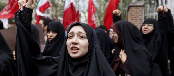 Антиамериканские выступления в Тегеране 9 мая 2018 года - Sputnik Беларусь
