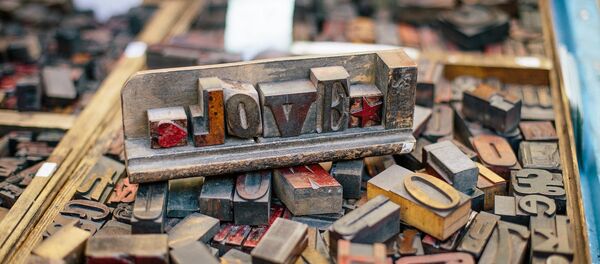 Буквы, архивное фото - Sputnik Беларусь