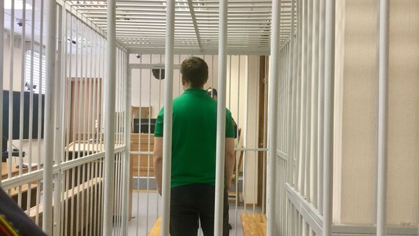 Обвиняемый Юрий Иванов перед оглашением приговора - Sputnik Беларусь
