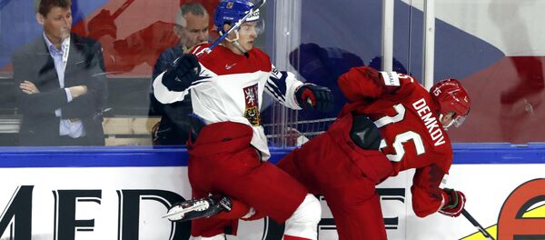 Моменты игры между сборными Беларуси и Чехии - Sputnik Беларусь