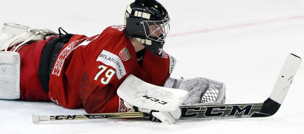 Вратарь сборной Беларуси по хоккею Виталий Трус - Sputnik Беларусь