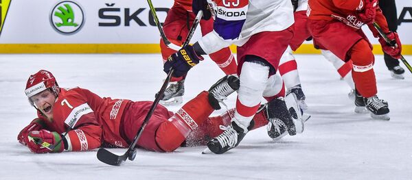 Хоккей. Чемпионат мира. Матч Белоруссия - Чехия - Sputnik Беларусь