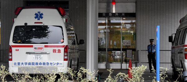 Машина скорой помощи в Японии, архивное фото Машина скорой помощи в Японии, архивное фото - Sputnik Беларусь