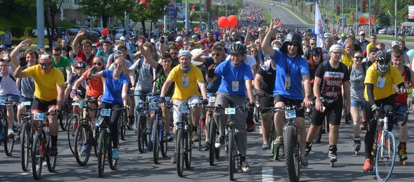 Велокарнавал Viva Ровар - Sputnik Беларусь