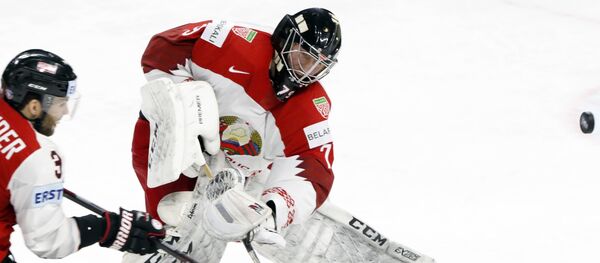 Вратарь сборной Беларуси Виталий Трус - Sputnik Беларусь