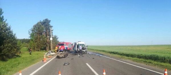 Авария в Каменецком районе - Sputnik Беларусь