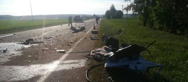 Место аварии - Sputnik Беларусь