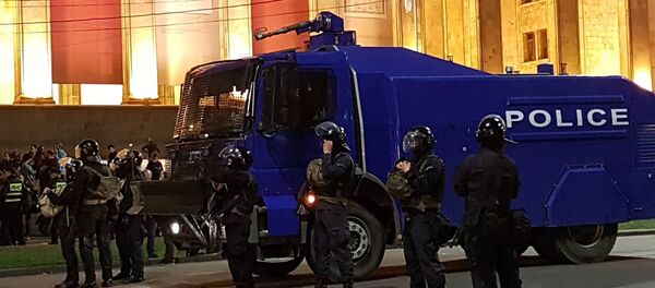 Ситуация на проспекте Руставели - Sputnik Беларусь