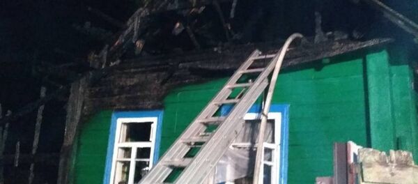 Пожар в частном доме в Дубровно - Sputnik Беларусь