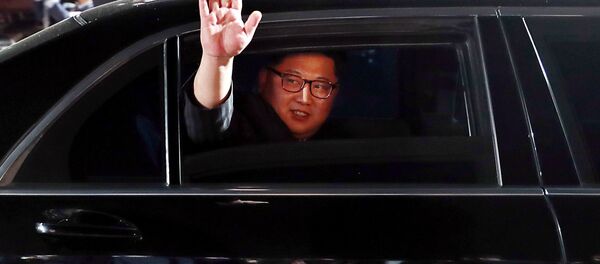 Лидер КНДР Ким Чен Ын - Sputnik Беларусь