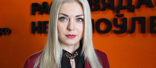 Пресс-секретарь ГУВД Мингорисполкома Наталья Ганусевич Пресс-секретарь ГУВД Мингорисполкома Наталья Ганусевич - Sputnik Беларусь