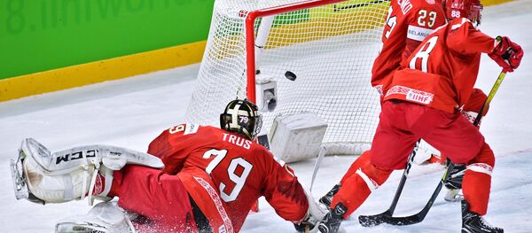 Вратарь сборной Белоруссии Виталий Трус - Sputnik Беларусь