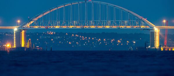 Крымский мост через Керченский пролив - Sputnik Беларусь