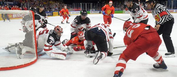 Хоккей. Чемпионат мира. Матч Россия - Канада Хоккей. Чемпионат мира. Матч Россия - Канада - Sputnik Беларусь