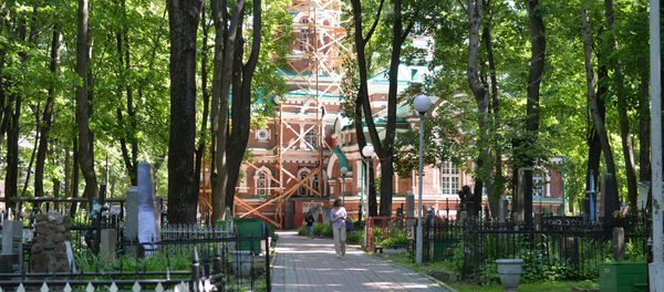 Военное кладбище на улице Козлова - Sputnik Беларусь