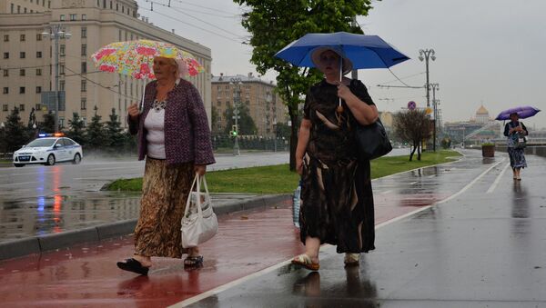 Дождь в Москве - Sputnik Беларусь