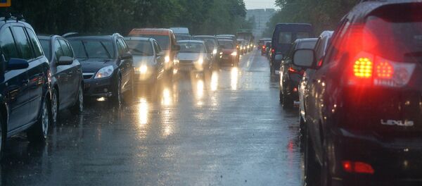 Пробки в Минске, архивное фото Пробки в Минске, архивное фото - Sputnik Беларусь