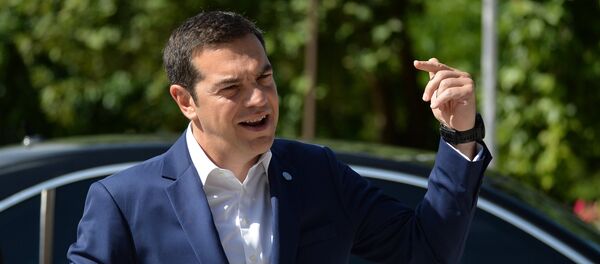 Премьер-министр Греции Алексис Ципрас - Sputnik Беларусь