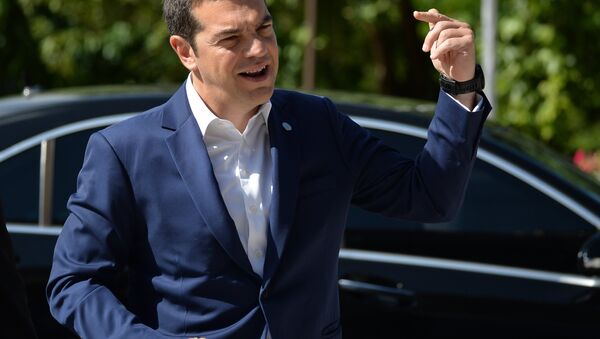 Премьер-министр Греции Алексис Ципрас - Sputnik Беларусь