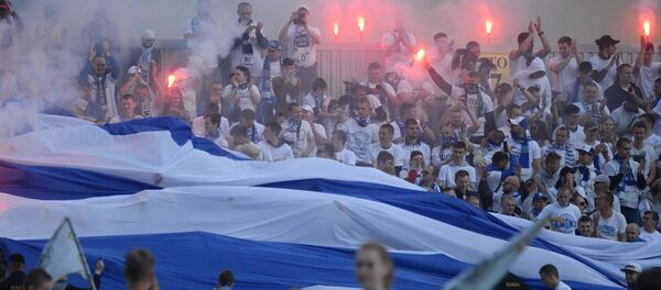 Болельщики футбольного клуба Динамо-Брест - Sputnik Беларусь