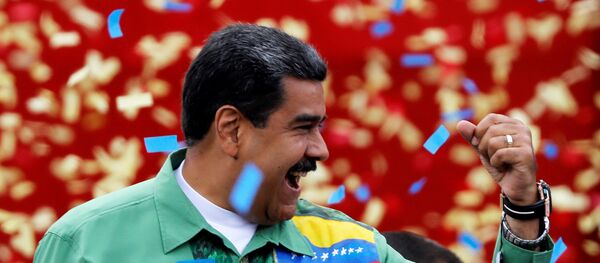 Действующий президент Венесуэлы Николас Мадуро Действующий президент Венесуэлы Николас Мадуро - Sputnik Беларусь
