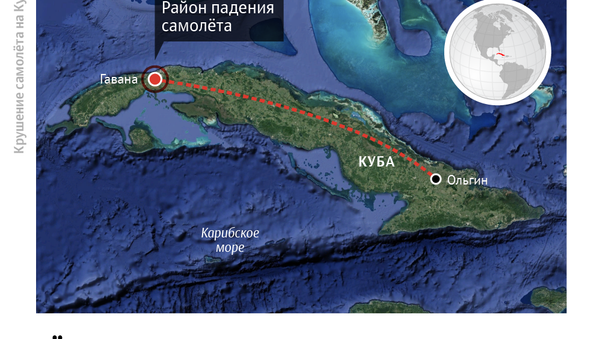 Самолет Boeing 737 авиакомпании Cubana de Aviacion потерпел крушение на Кубе: инфографика - Sputnik Беларусь