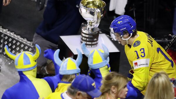 Финал Чемпионата мира по хоккею - 2018 между Швецией и Швейцарией - Sputnik Беларусь