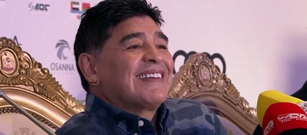 Новый председатель правления ФК Динамо-Брест Диего Марадона - Sputnik Беларусь