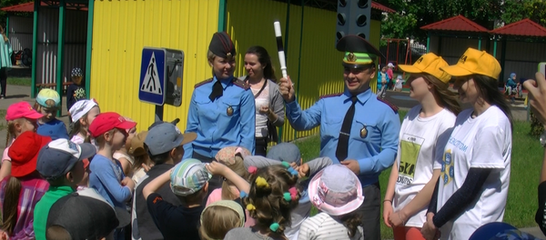 Акция ГАИ по борьбе со смертностью и травматизмом детей на дорогах - Sputnik Беларусь