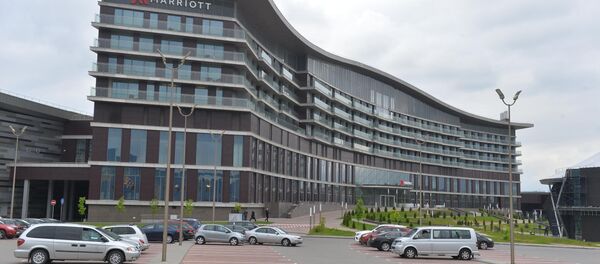 На Минский диалог, который проходит в отеле Марриотт прибыло более полутысячи гостей из 50 стран мира - Sputnik Беларусь